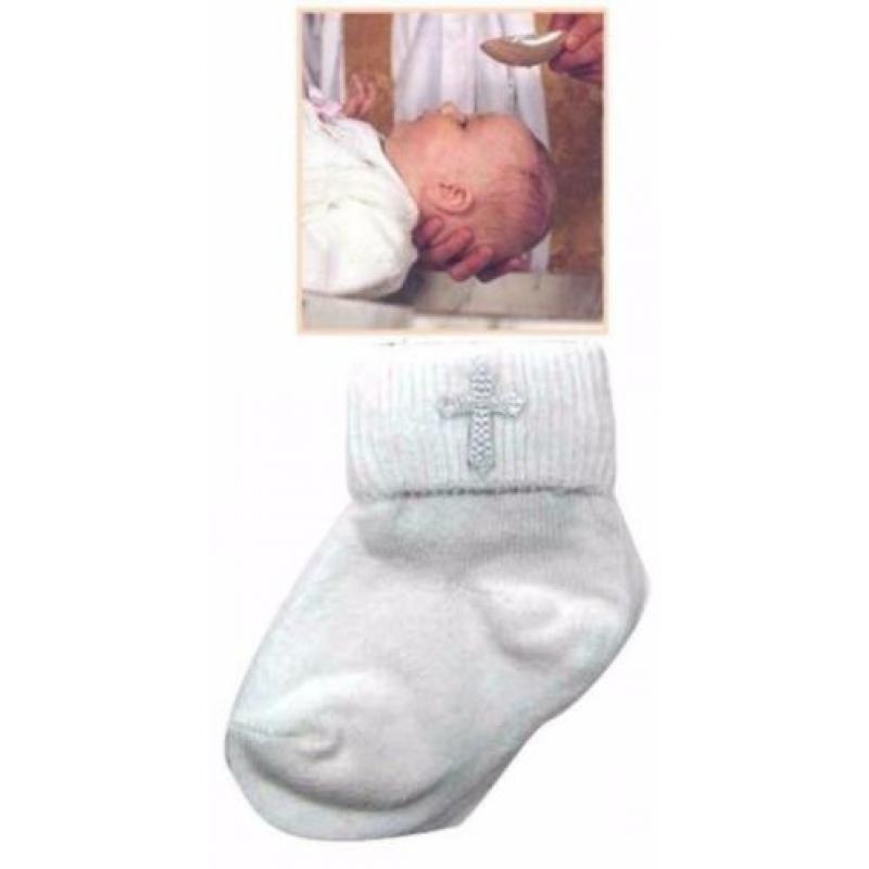 74 baby witte doopsokjes heilig kruis doop kleding