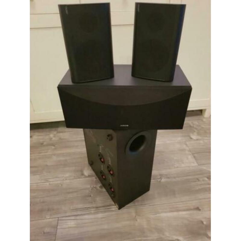 Sony versterker , en cd wisselaar en jamo speakers