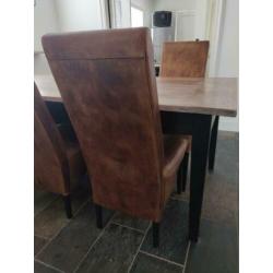 Eettafel teakhout
