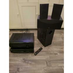 Sony versterker , en cd wisselaar en jamo speakers