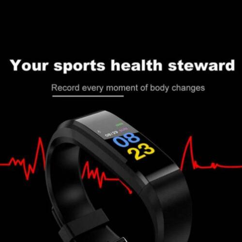 Geweldige Sport Smartband m/Hartslag/Bloeddrukmeter € 12,95