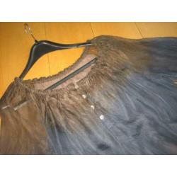 Romantische Italiaanse zijden blouse 40-42-44 SNAZZEYS