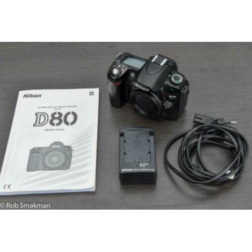 Nikon D80 Camera Body in perfecte staat