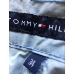 Tommy hilfiger blauwe zomer broek heren