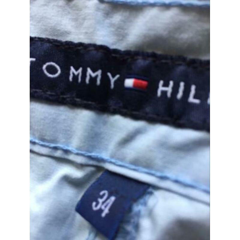 Tommy hilfiger blauwe zomer broek heren