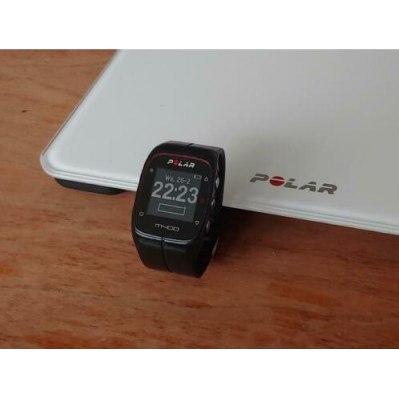 Polar Balance weegschaal + M400 fitness watch