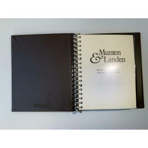 Muntenalbum van ABNAMRO uit de jaren ‘80, compleet!