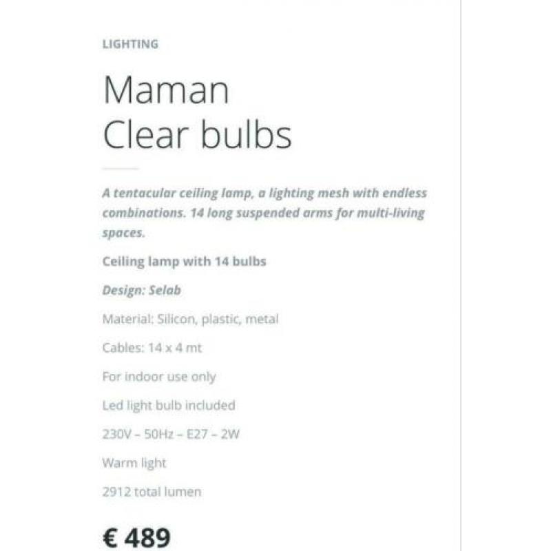 Seletti Maman lamp