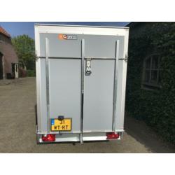 Nieuw SARIS gesloten aanhangwagen met Laadklep ACTIEPRIJS