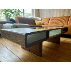 Retro Vintage Salontafel Wenge