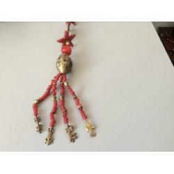 Nr.571 Afrikaans, totem, amulet, Glas,prachtig.