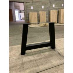 AANBIEDING stalen tafelpoten matrix poot u x tafel poten