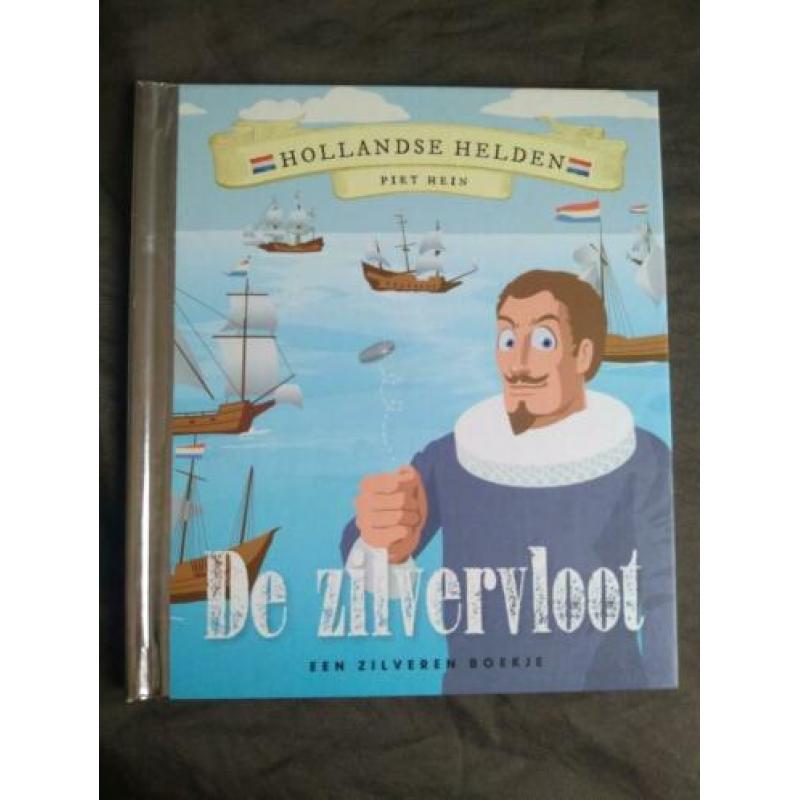 5 zilveren Hollandse Helden-boekjes