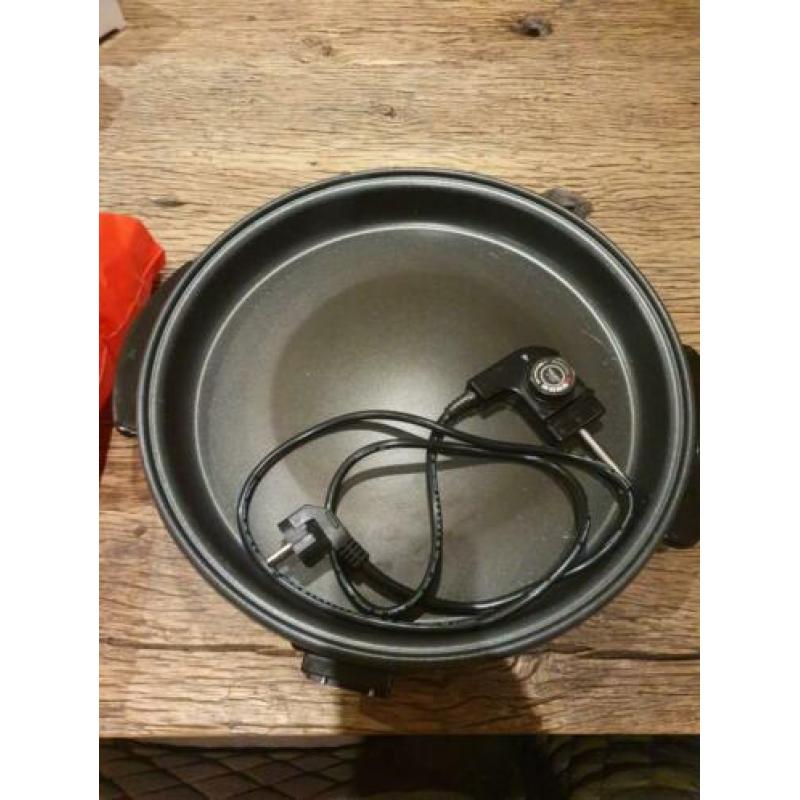 Hapjespan, pizza pan, elektrische pan