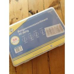 Assortiment borgpennen 50 delig € 15,95