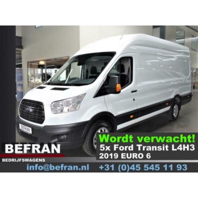 Ford Transit 350 2.0 TDCI L4H3 Trend 130 Pk Airco PDC Cruise