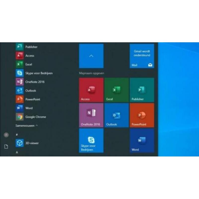 supersnelle HP laptop core i3 5th gen 500GB SSHD MS Office