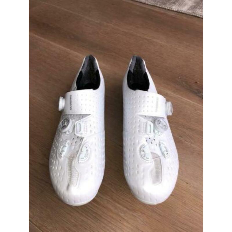 Shimano S-Phyre wit 47 (incl SPD pedalen) fietsen schoenen