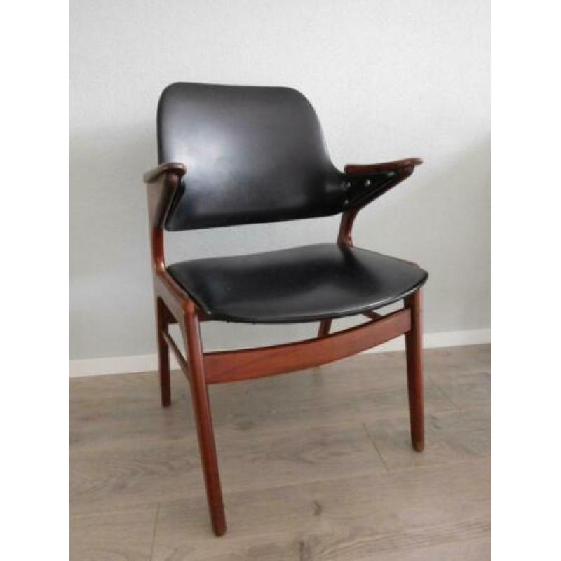 Vintage en originele Dutch design stoel, jaren 60 Pynock