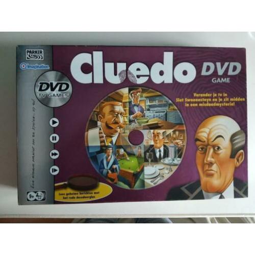 Cluedo DVD game, goede staat, compleet