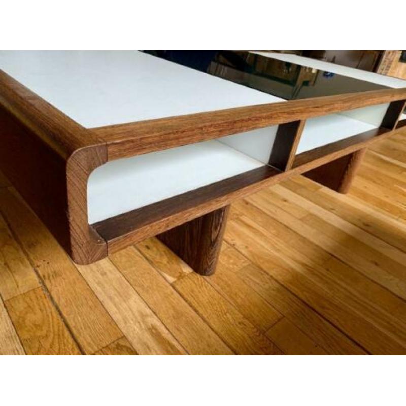 Retro Vintage Salontafel Wenge