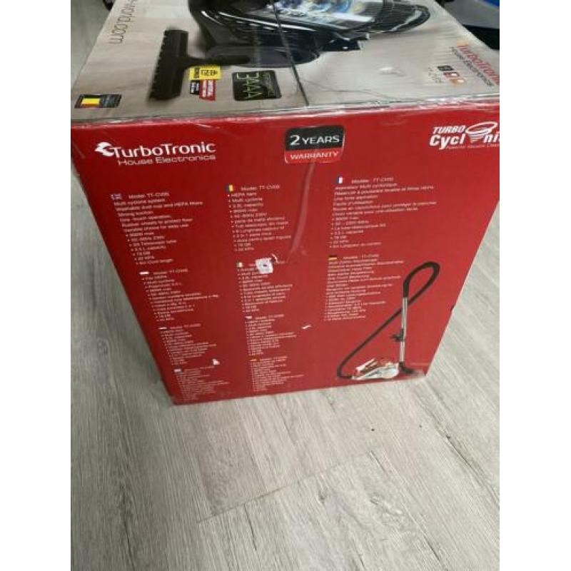 Splinternieuwe stofzuiger Turbo Cyclonic