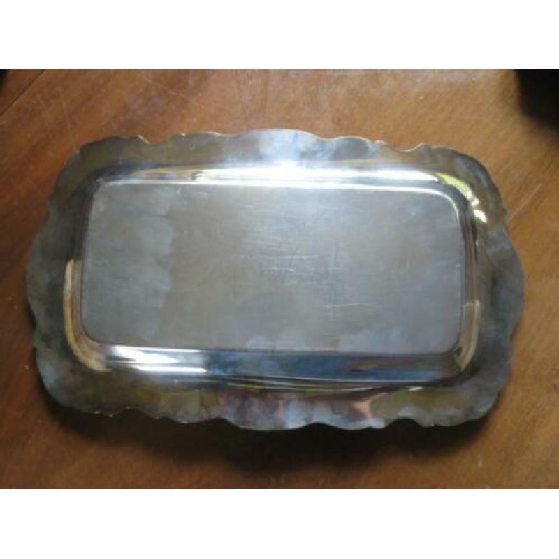 Zilver pleet schaal