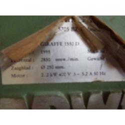Harwi Verticale platen cirkel zaag