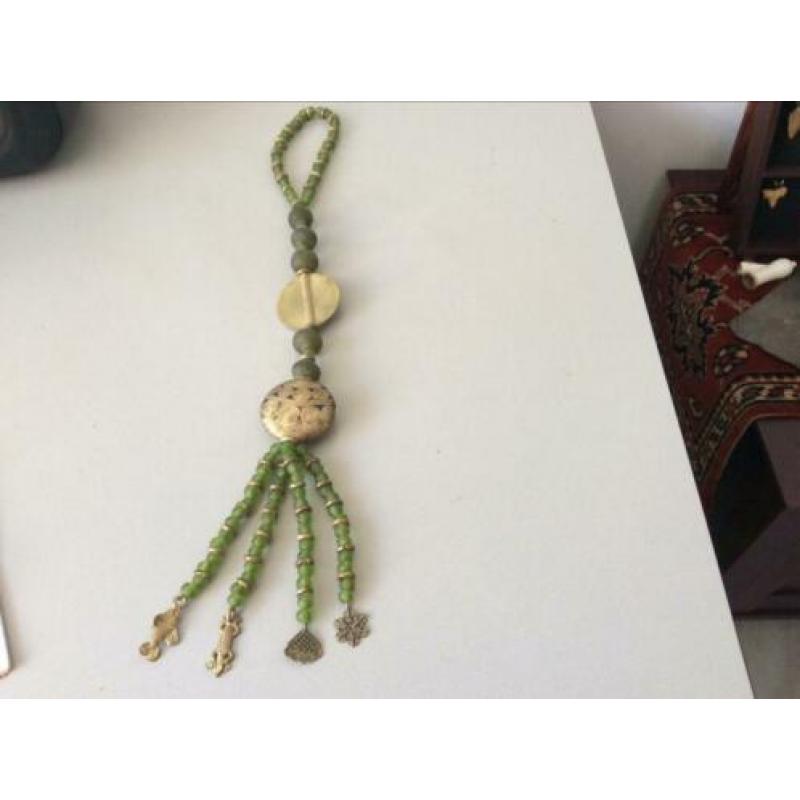 Nr.571 Afrikaans, totem, amulet, Glas,prachtig.