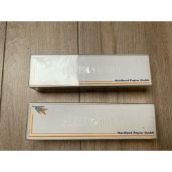 Fleischmann wagon nordland papier 2 stuks OVP -kleine oplage