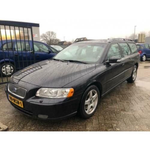 Volvo V70 2.4 D5 Edition /Leer/Navi/Stoelverw/APK 2021/ AUTO