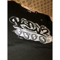 Kaws t-shirt zwart