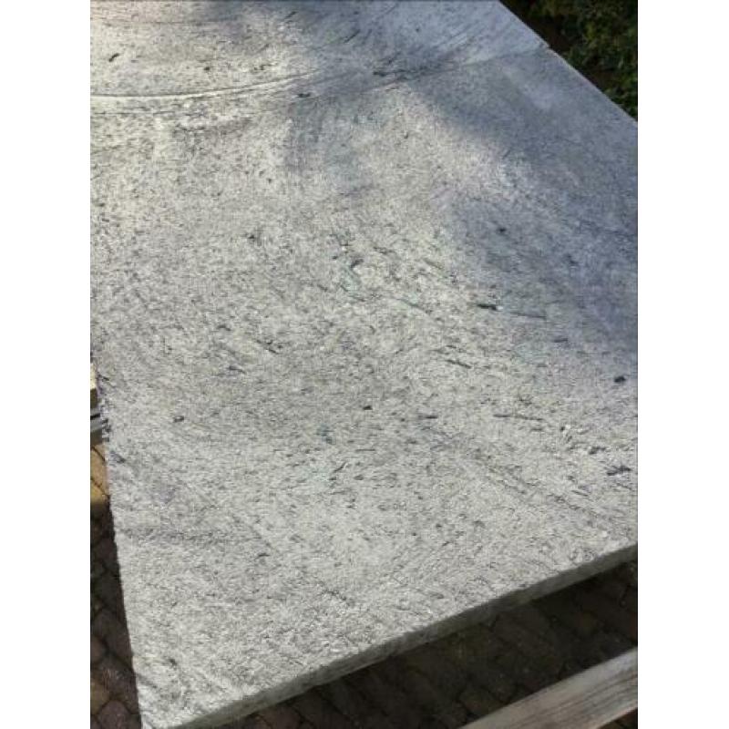 3 Grijze betontegels 80x80x5 cm