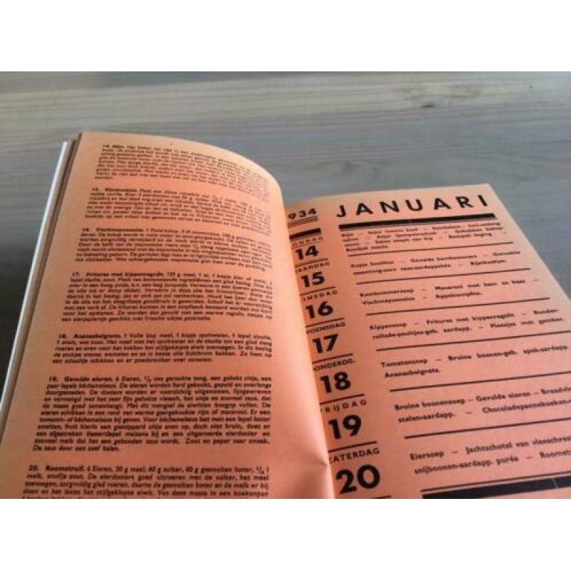 Menu’s en recepten vereenigingen van huisvrouwen N.O. Indië