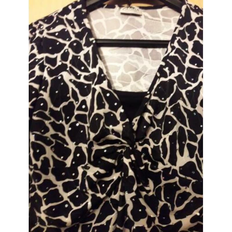 Nieuwe elegante dames blouse maat 38