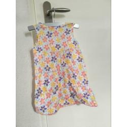 Nieuw! Jurkje / zomerjurkje bloemen Maat 80/86