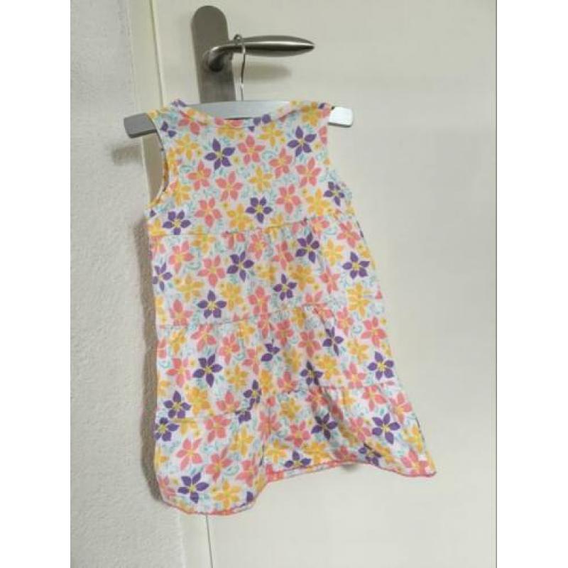 Nieuw! Jurkje / zomerjurkje bloemen Maat 80/86
