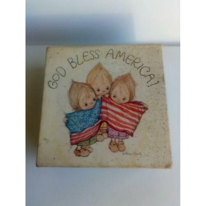 Puzzel God bless Amerika mini Jigsaw puzzle Betsey Clark 70