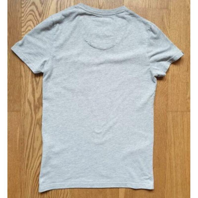 Superdry heren t-shirt grijs mt XS