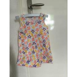 Nieuw! Jurkje / zomerjurkje bloemen Maat 80/86
