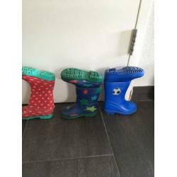 Kinder regenlaarzen maat 19/21/22/23