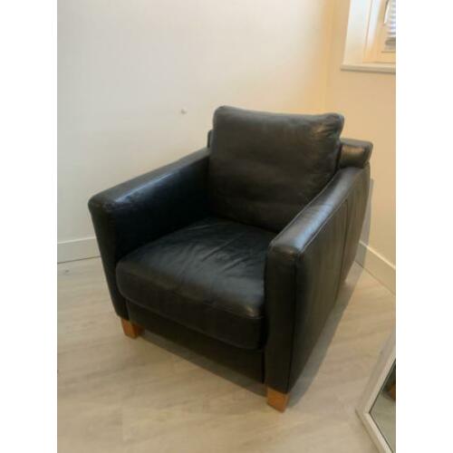 2 echt leren stoelen