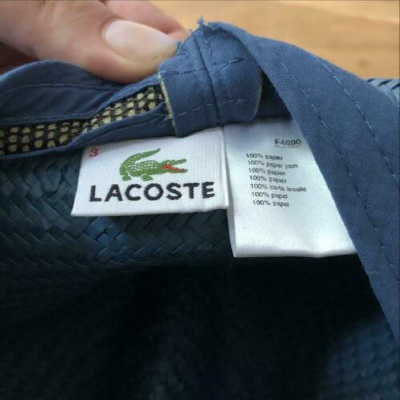Nieuwe Lacoste hoed