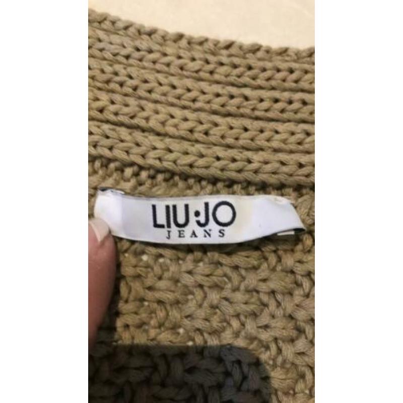 Liu jo dames mouwloos vest met riem