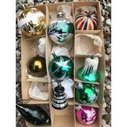 Oude kerstballen