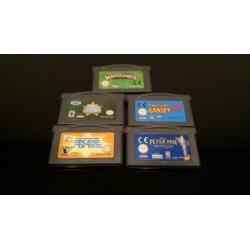 Gameboy advance met ips v2 scherm en games