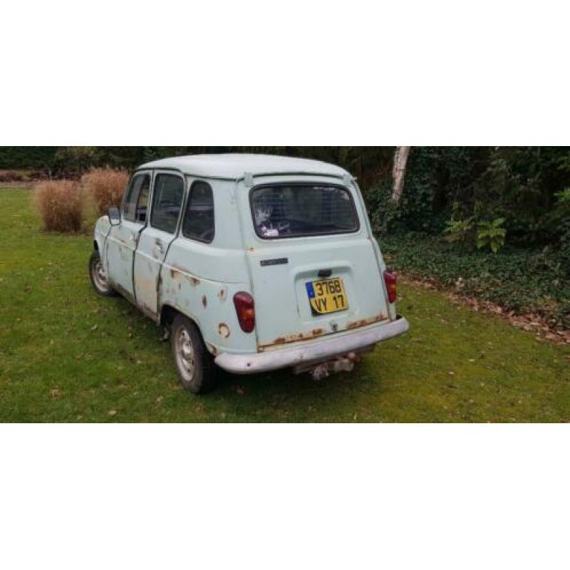 Bod gevraagd voor Renault 4 1981, komt zo uit Zuid Frankrijk