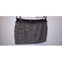 In nieuwstaat .. Kort rokje Maison Scotch .. Maat 1 / S