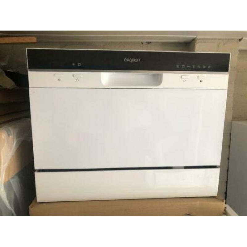 Nieuwe compacte vrijstaande mini opzet vaatwasmachine