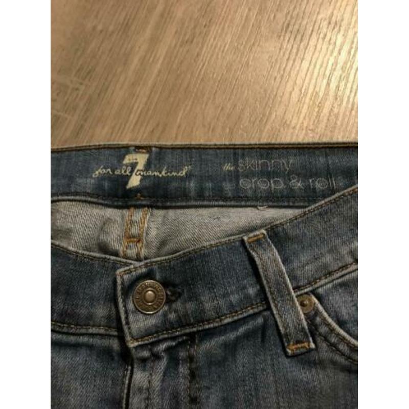 Seven jeans maat 28 crop & roll skinny